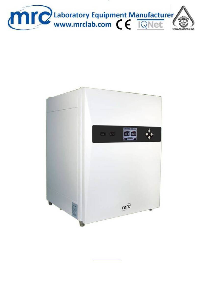 MRC INC-150-CO2-O2 User manual