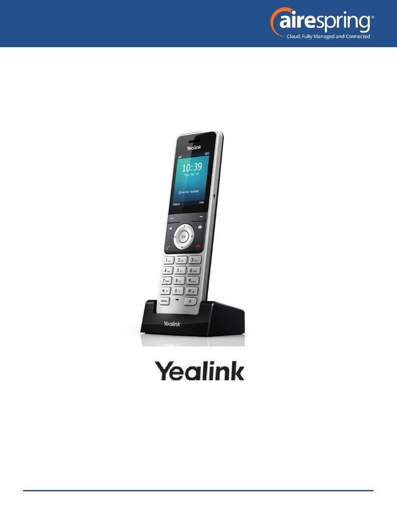 Yealink W56H quick start guide