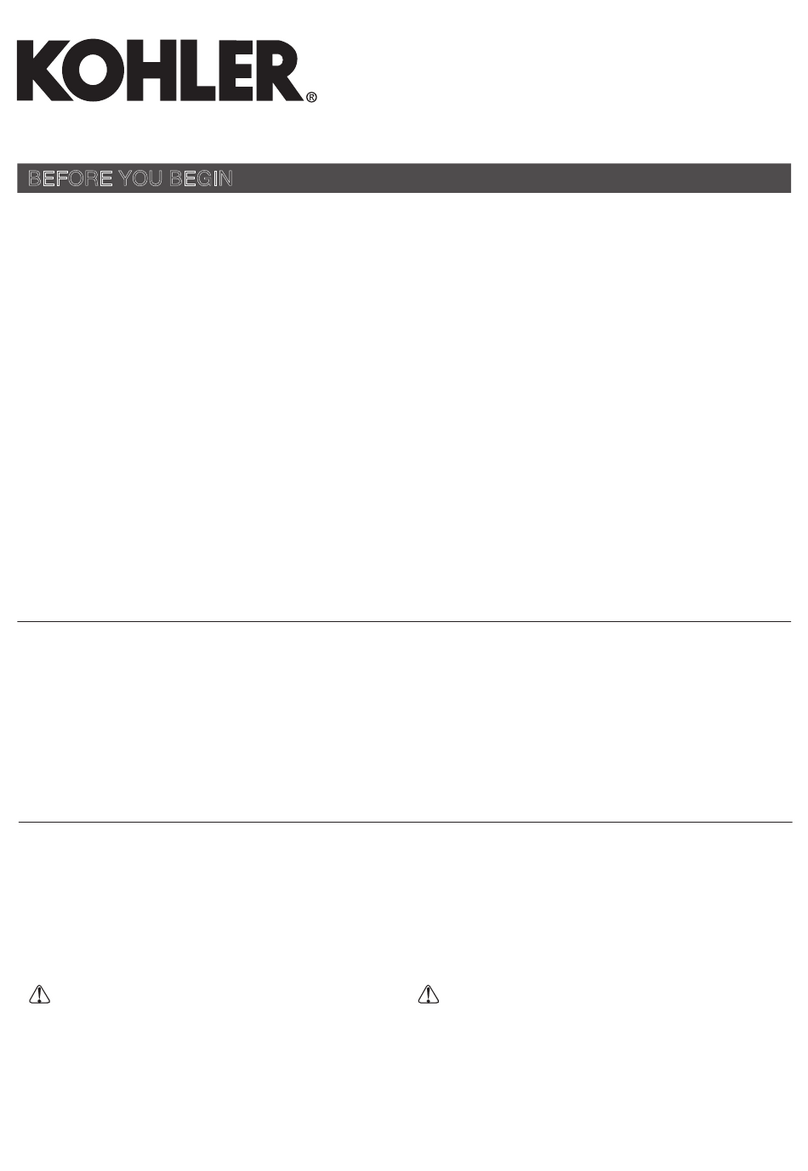 Kohler RIVLET K-31534K-CP User manual