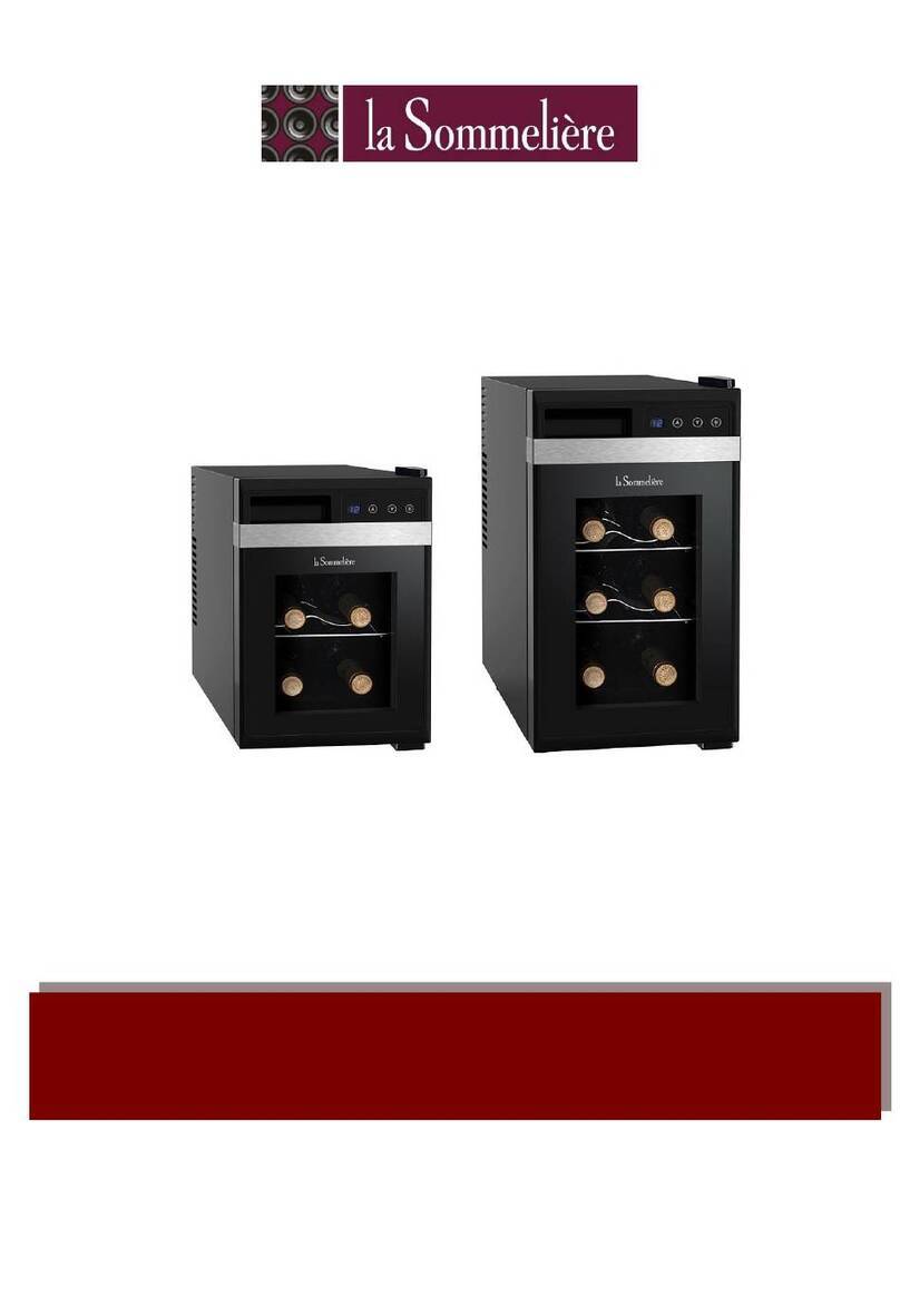 La Sommeliere LS6K Operating and maintenance manual