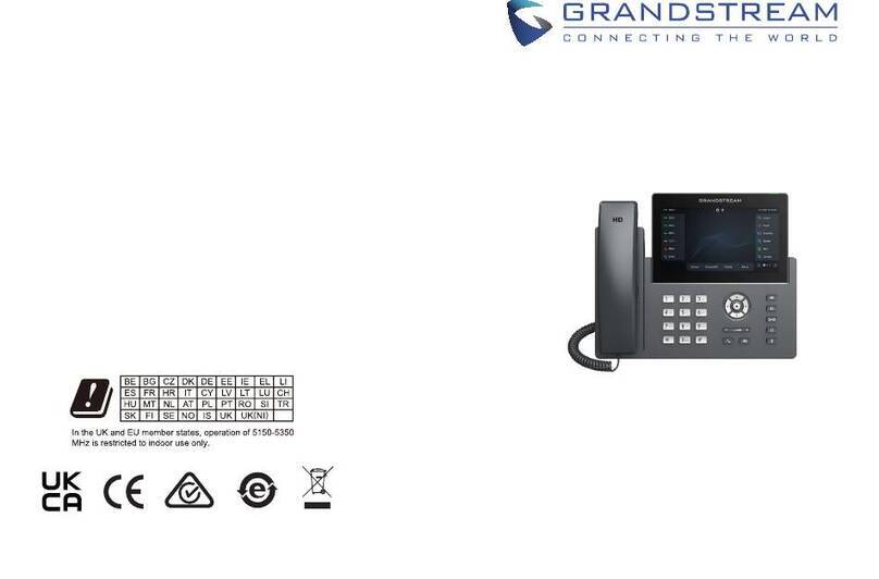 Grandstream Networks GRP2670 User manual Grandstream Networks GRP2670 User manual