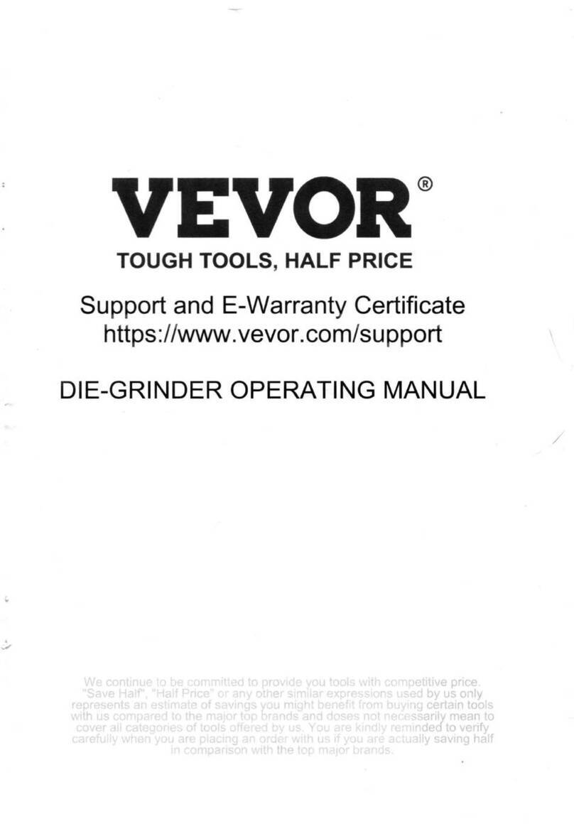 VEVOR R0800C User manual