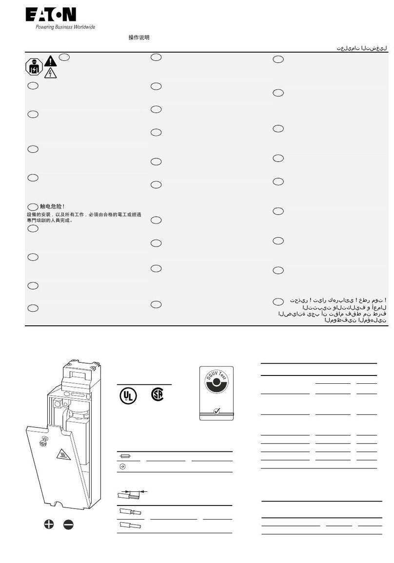 Eaton LS-S ZBZ Series User manual