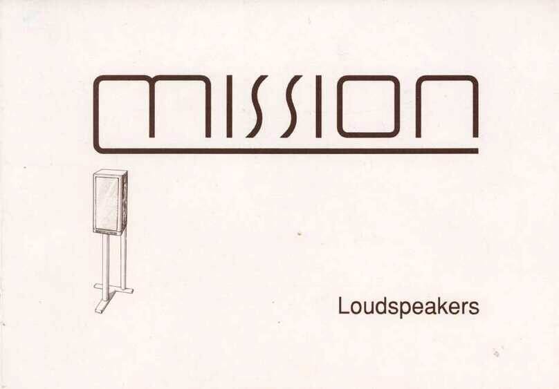Mission 760i User manual