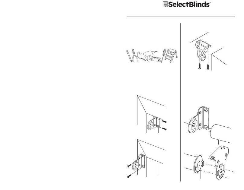 SelectBlinds Roller Shade Deluxe Spring Motor manual