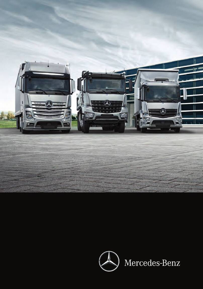 Mercedes-Benz Actros operating instructions