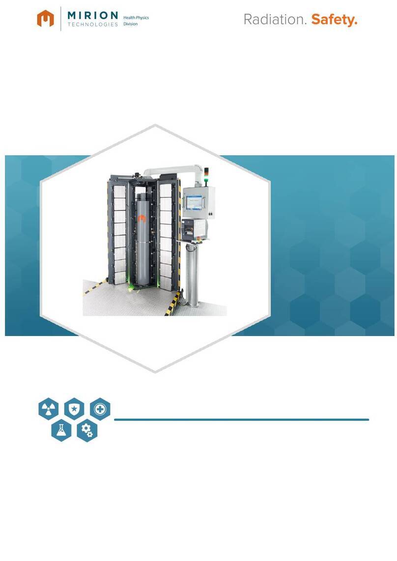 Mirion Technologies CheckPoint:Waste RTM614 user manual