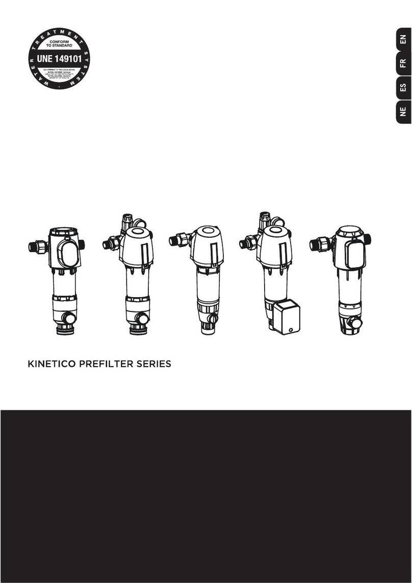 Kinetico B Series User manual Kinetico B Series User manual