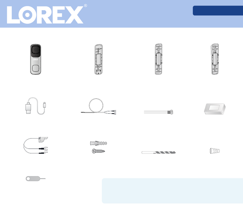 Lorex B862AJ Series quick start guide