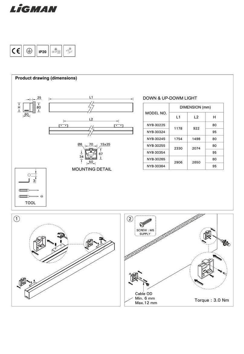LIGMAN NYB-30255 User manual