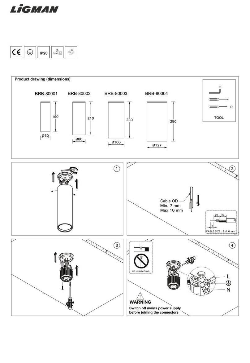 LIGMAN BRISBANE 6 User manual