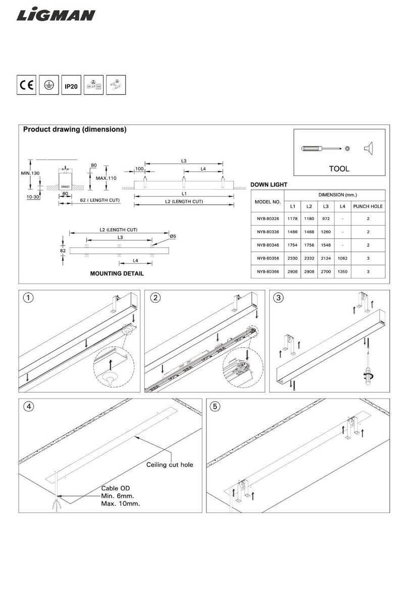 LIGMAN NYB-80326 User manual