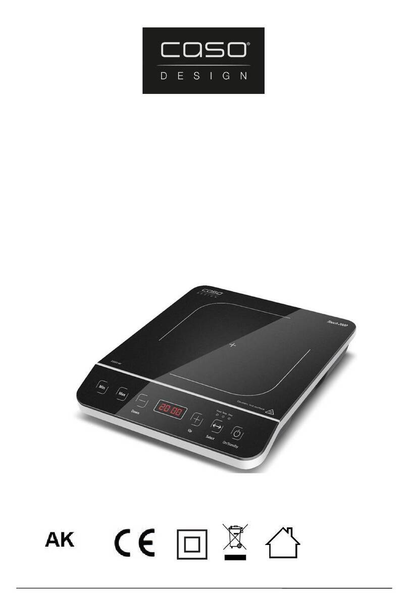 CASO DESIGN Touch 2000 Original operating manual
