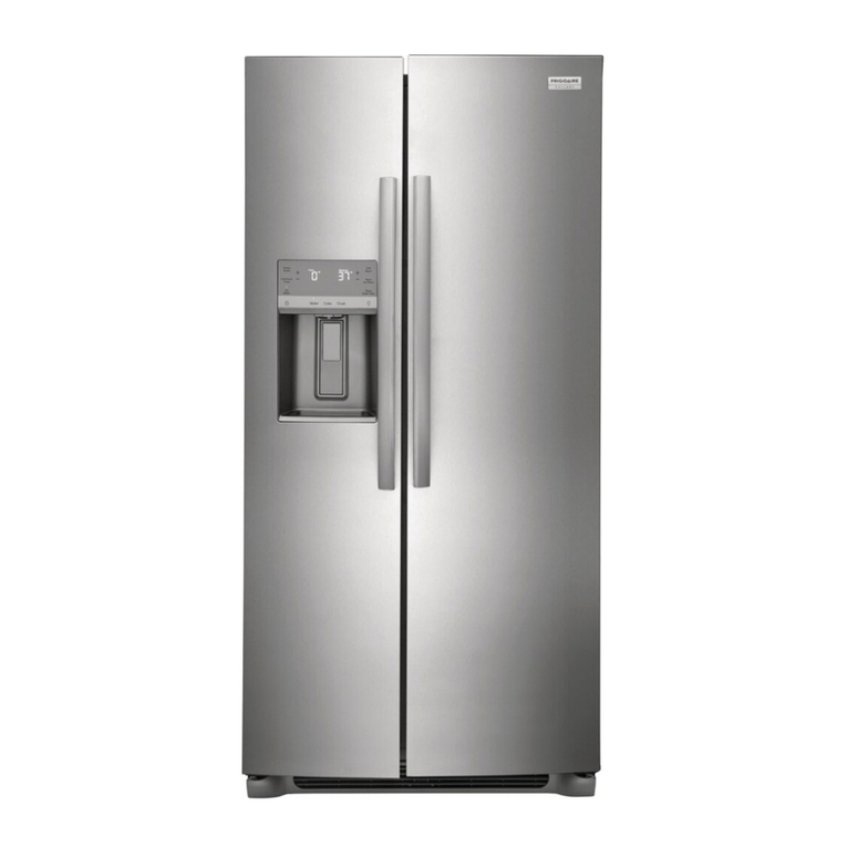 Frigidaire Gallery GRSC2352AF User manual Frigidaire Gallery GRSC2352AF User manual