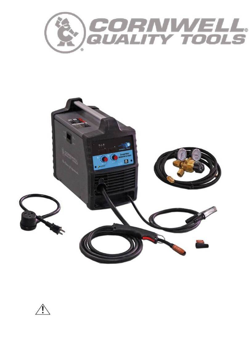 Cornwell Tools MMWM181DVI User manual