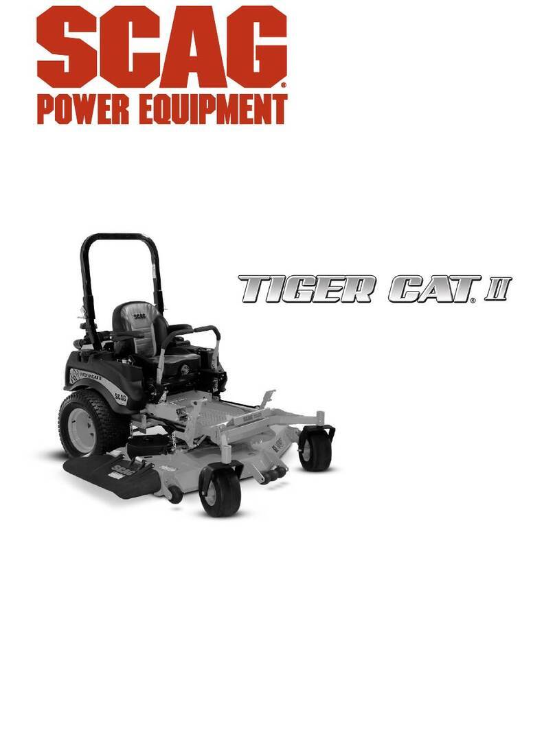 Scag Power Equipment STCII-61V-36BV Operator's manual