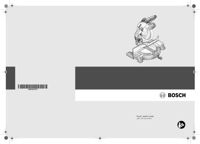 Bosch Professional GCM 12 User manual