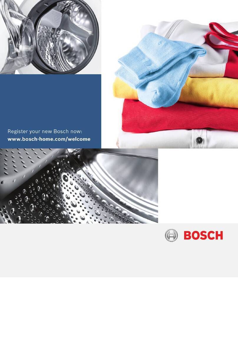 Bosch WVG30462IR Specification sheet