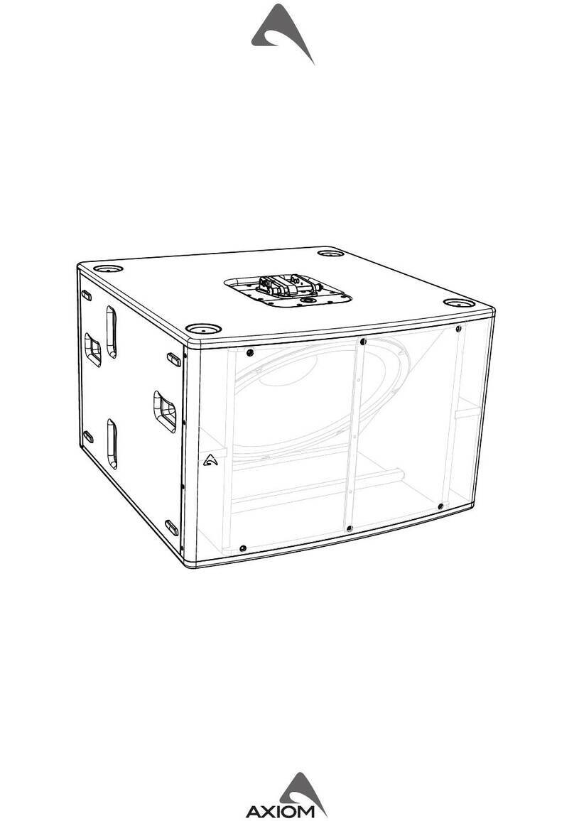Axiom SW2100AV2 User manual