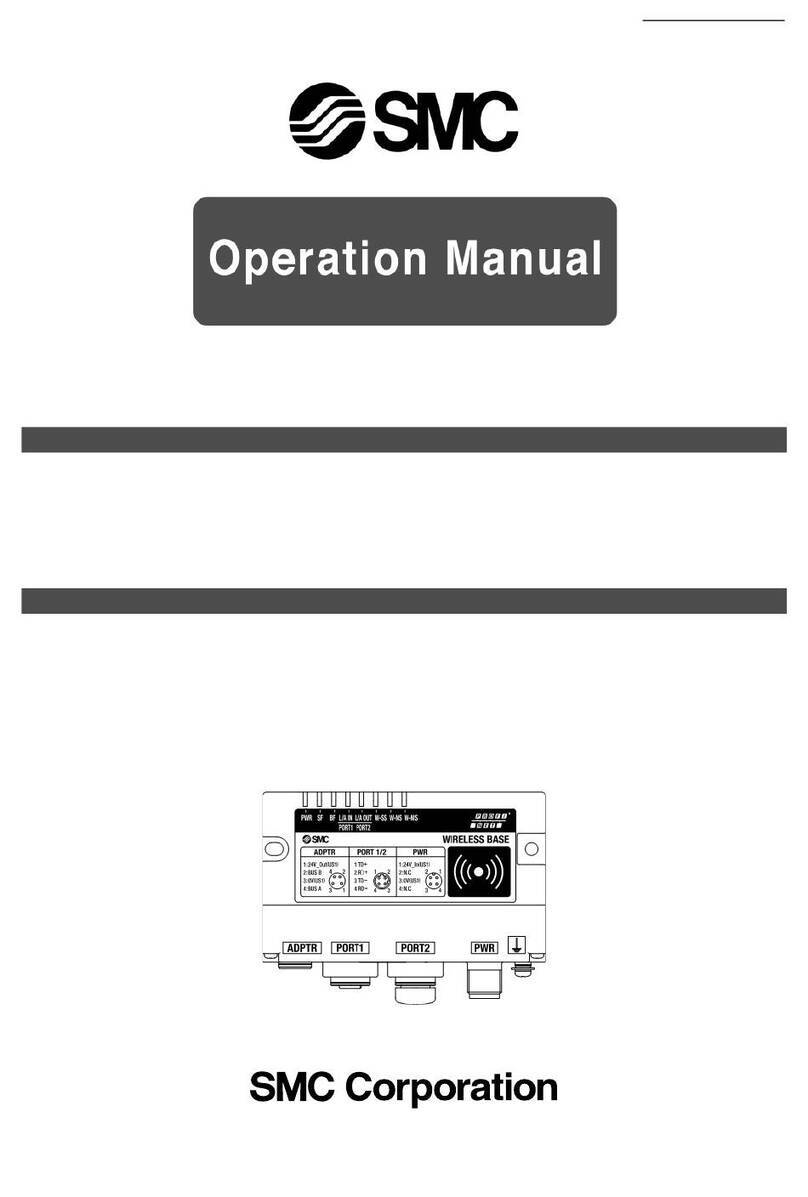 SMC Networks EXW1-BPNAC1 Operation manual