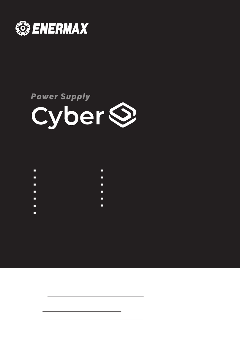 ENERMAX CyberG User manual