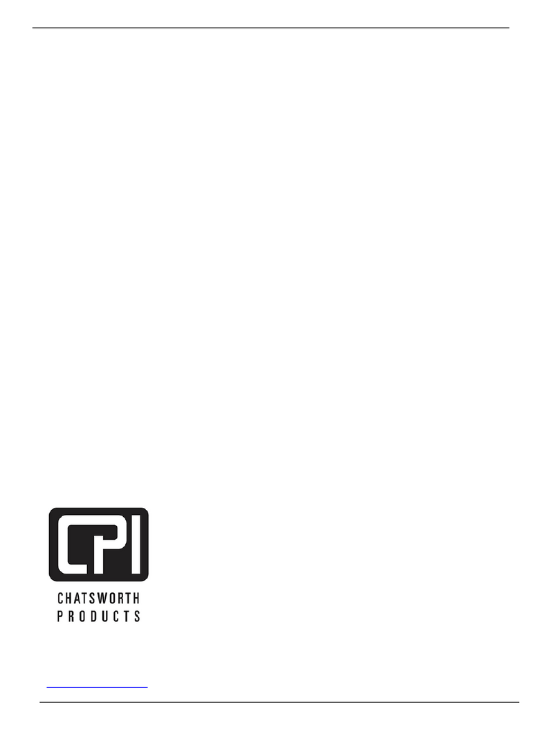 Chatsworth Products VD Series user manual