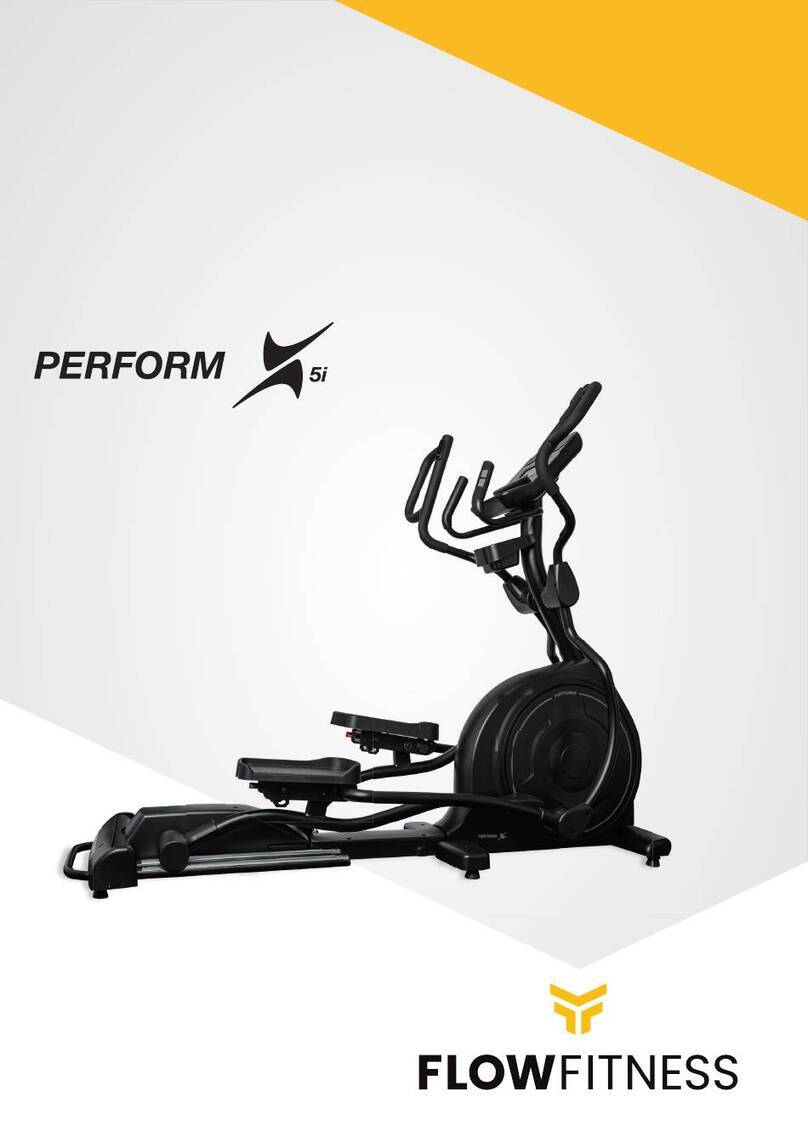 Flow Fitness Perform X5i user manual