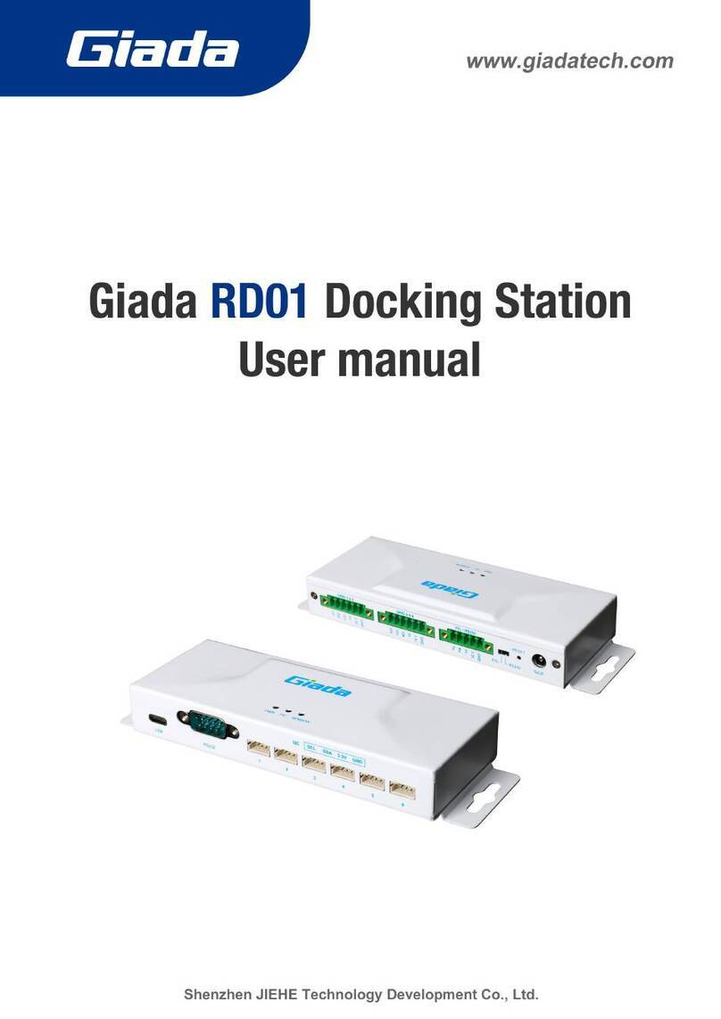 Giada RD01 user manual