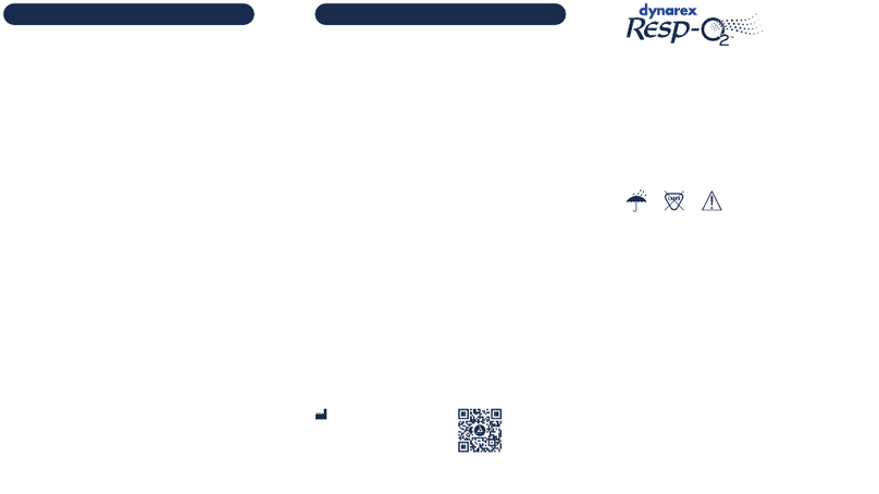 dynarex Oxygen Regulator CGA 870 Style user manual