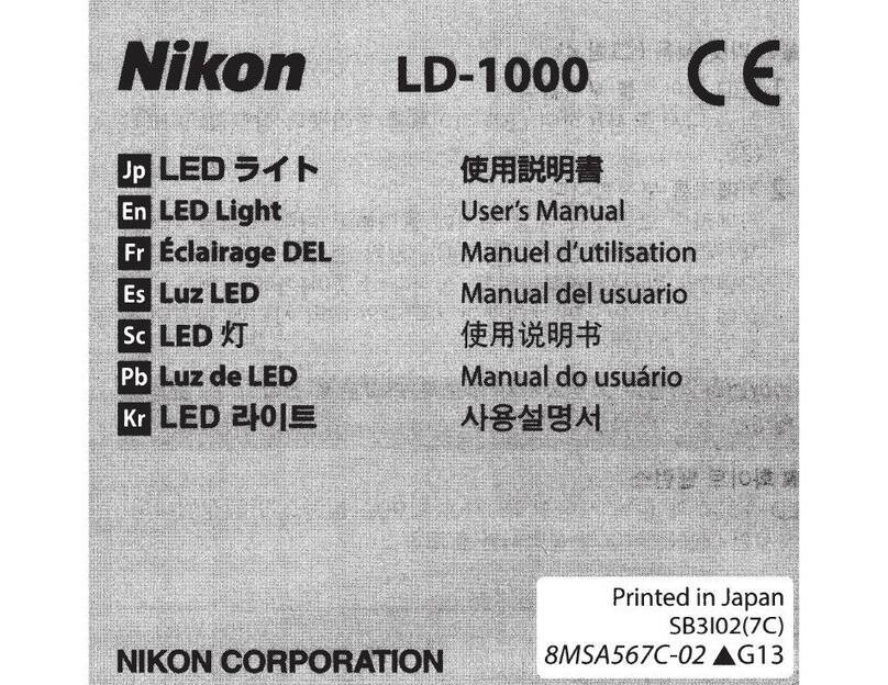 Nikon LD-1000 User manual