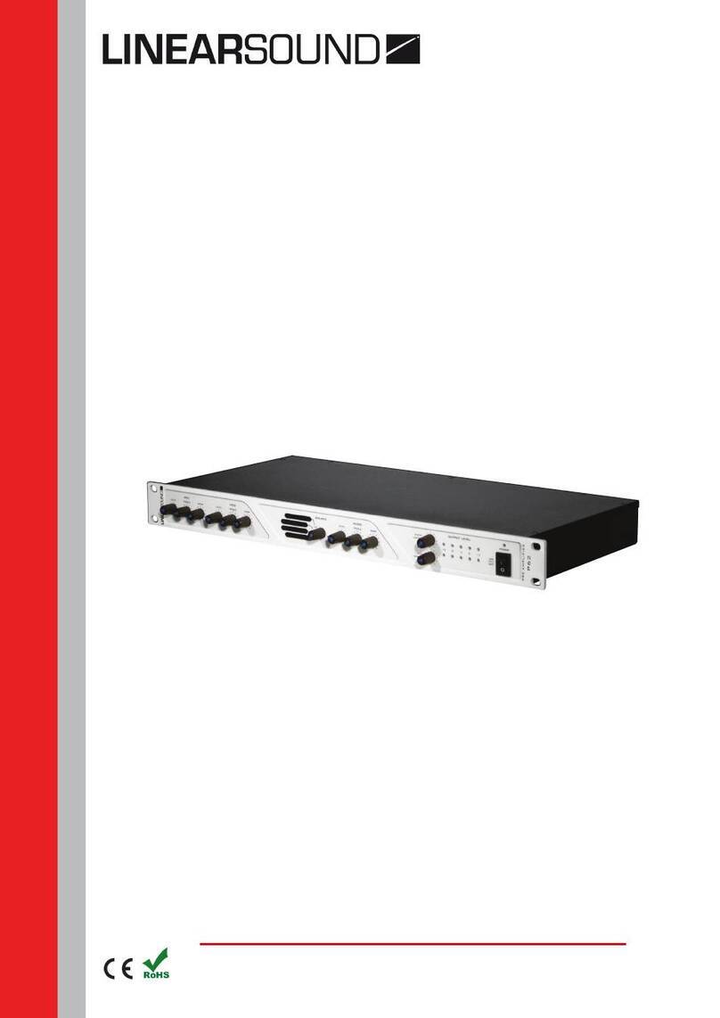LINEAR SOUND LTS.P62 Operation manual