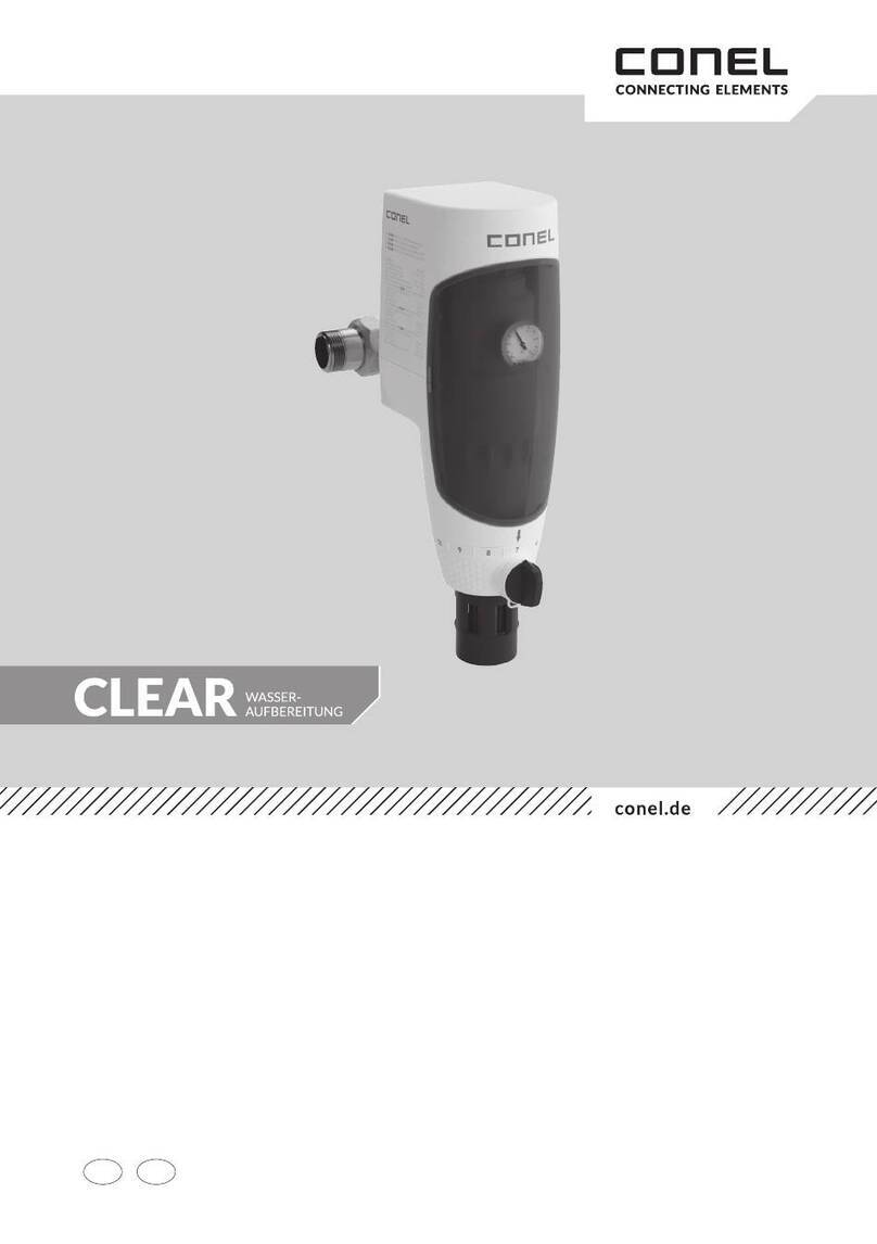 Conel CLEAR PRO R operating instructions Conel CLEAR PRO R operating instructions