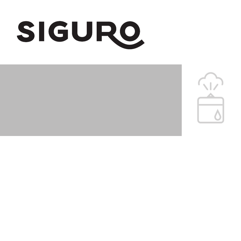 SIGURO SGR-AD-E200W Operating instructions