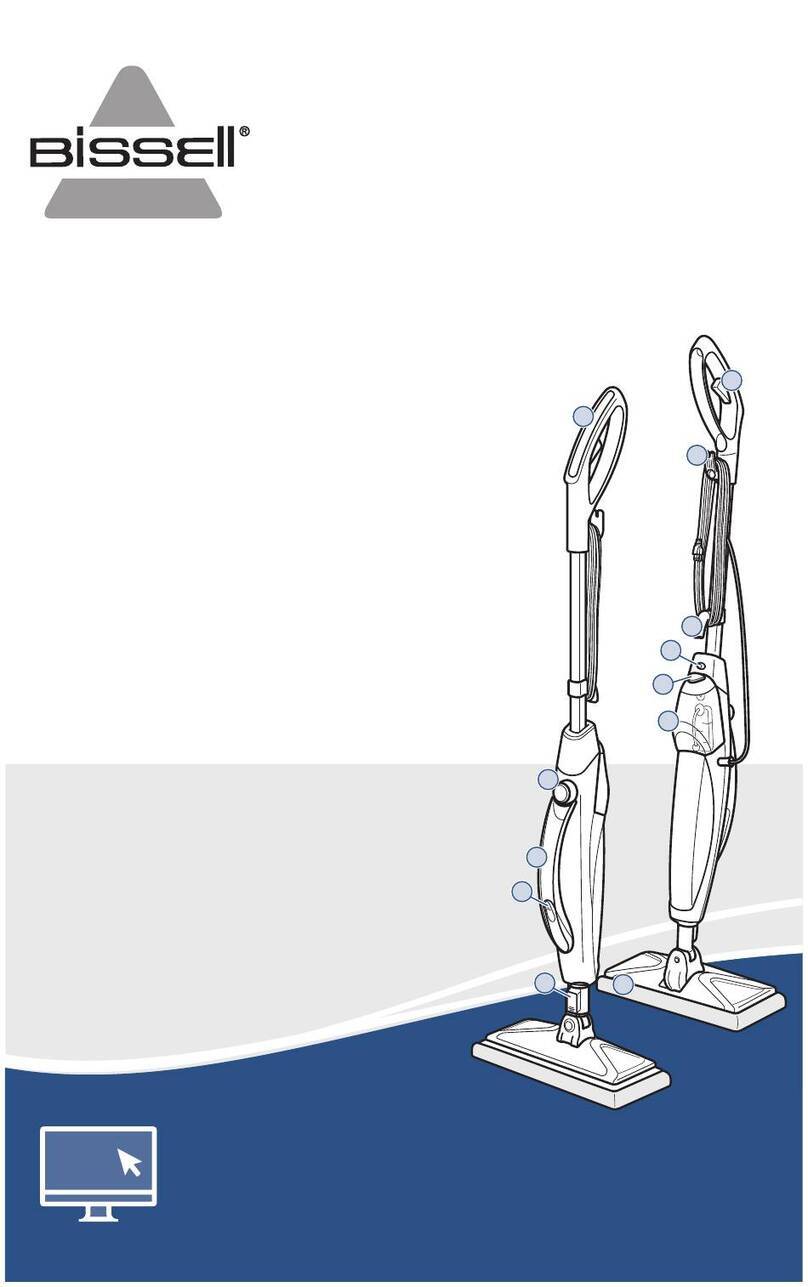 Bissell POWERSTEAMER DUO 2078K quick start guide
