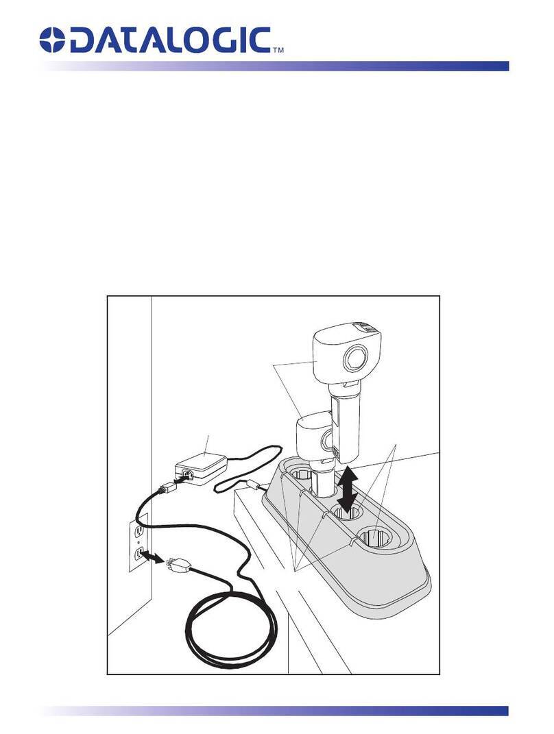 Datalogic PowerScan 7000BT instructions