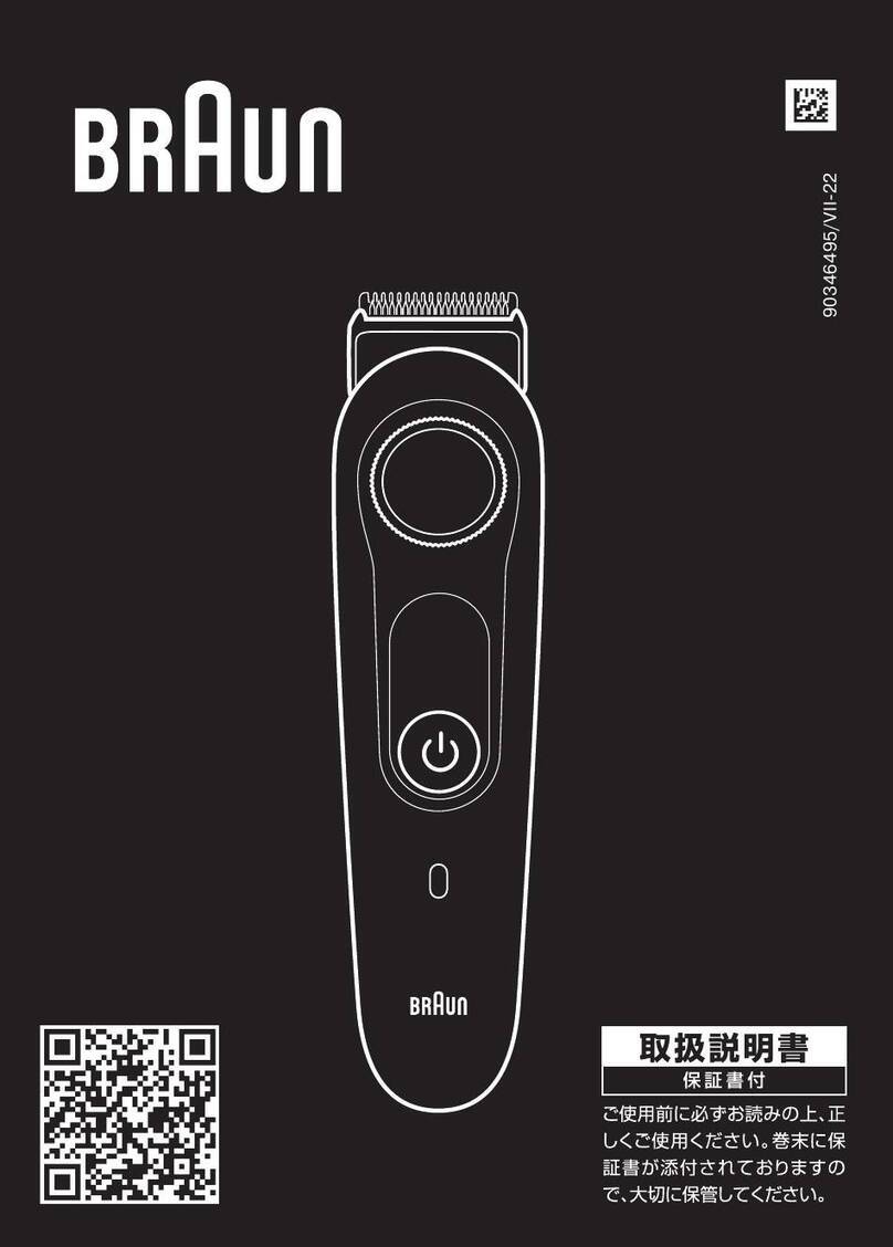 Braun 5544 User manual