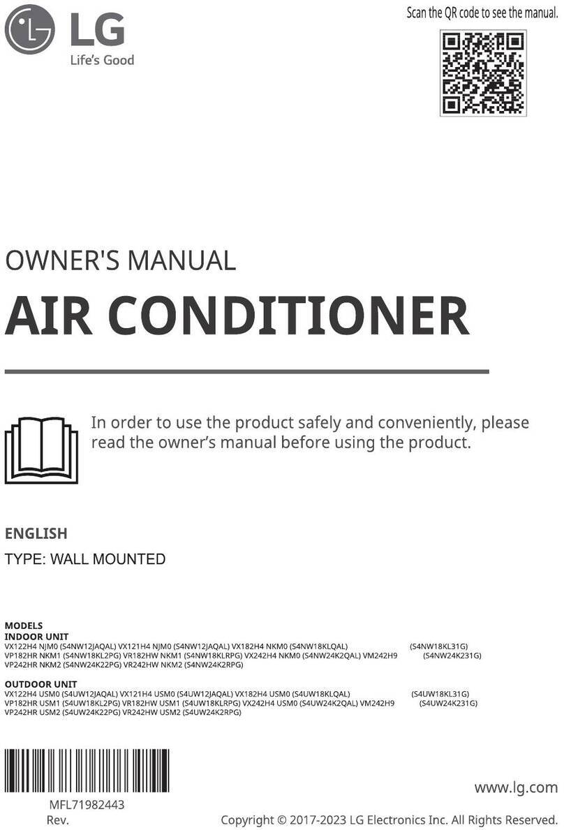 LG VX122H4 NJMO User manual