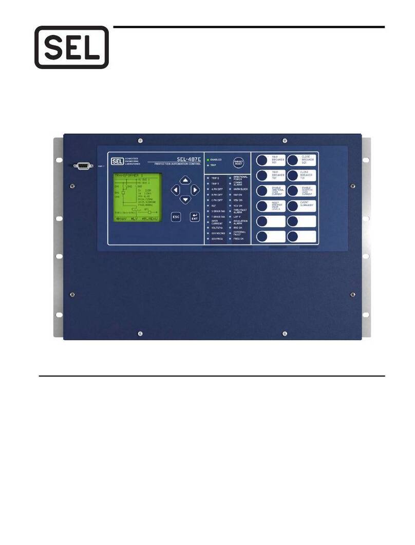 Sel SEL-487E-3 User manual