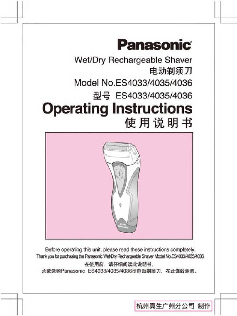 Panasonic ES4033 User manual