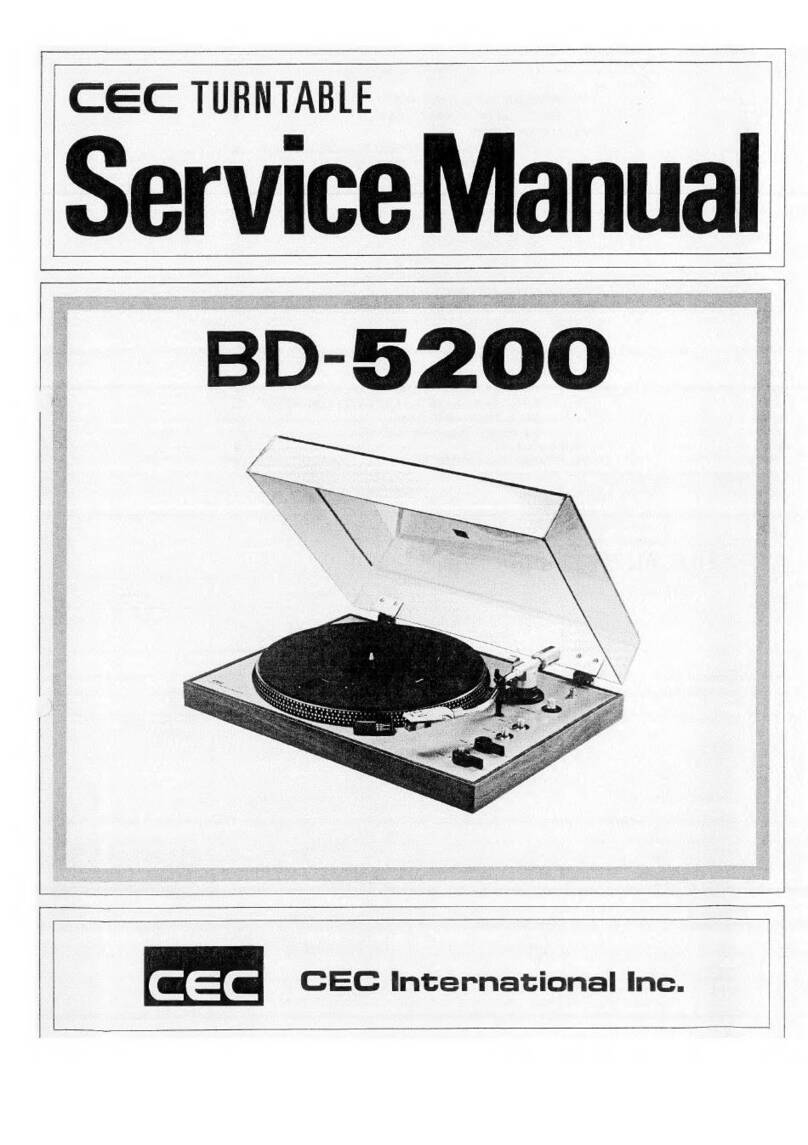cec BD-5200 User manual