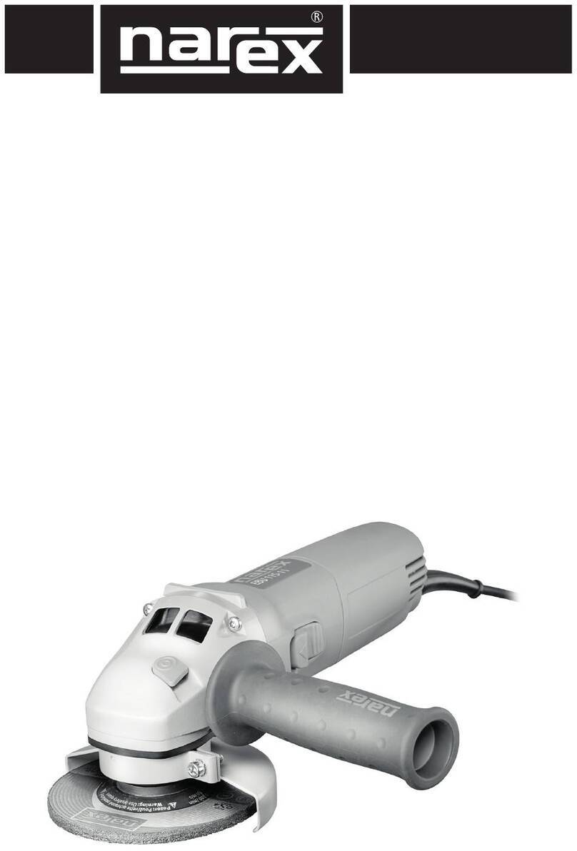 Narex EBU 115-9 Installation instructions