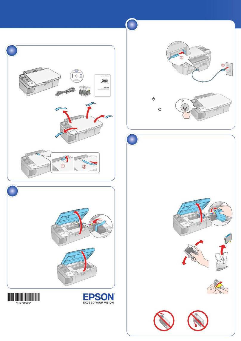 Epson Stylus CX6000 Series User manual