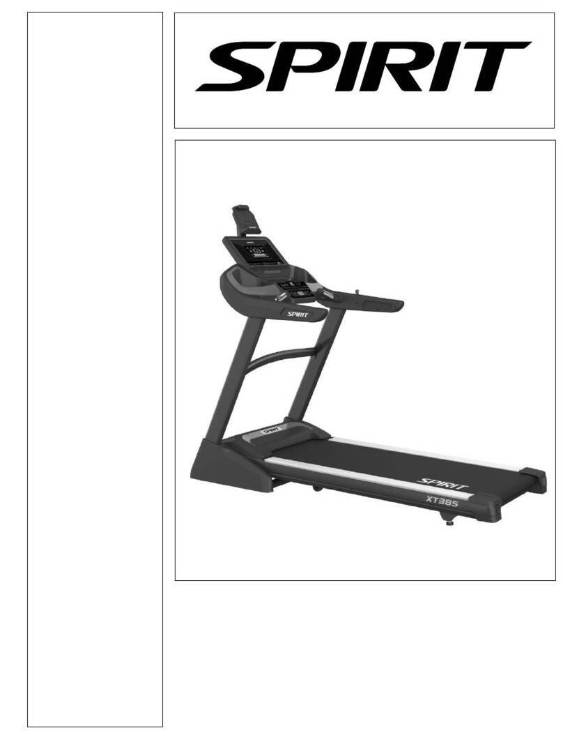 Spirit XT385 owner's manual