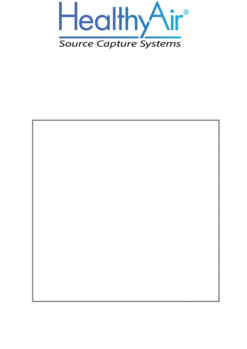 HealthyAir HA-SSC-G5 User manual HealthyAir HA-SSC-G5 User manual