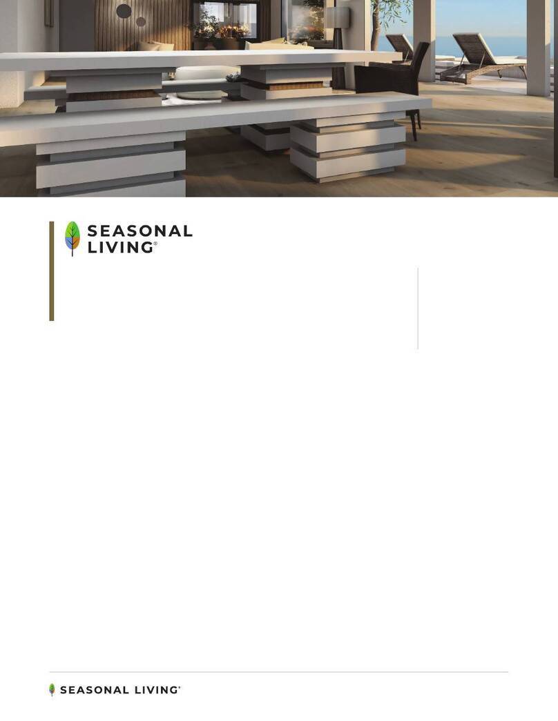 Seasonal Living Provenance Signature S1568100215 User manual