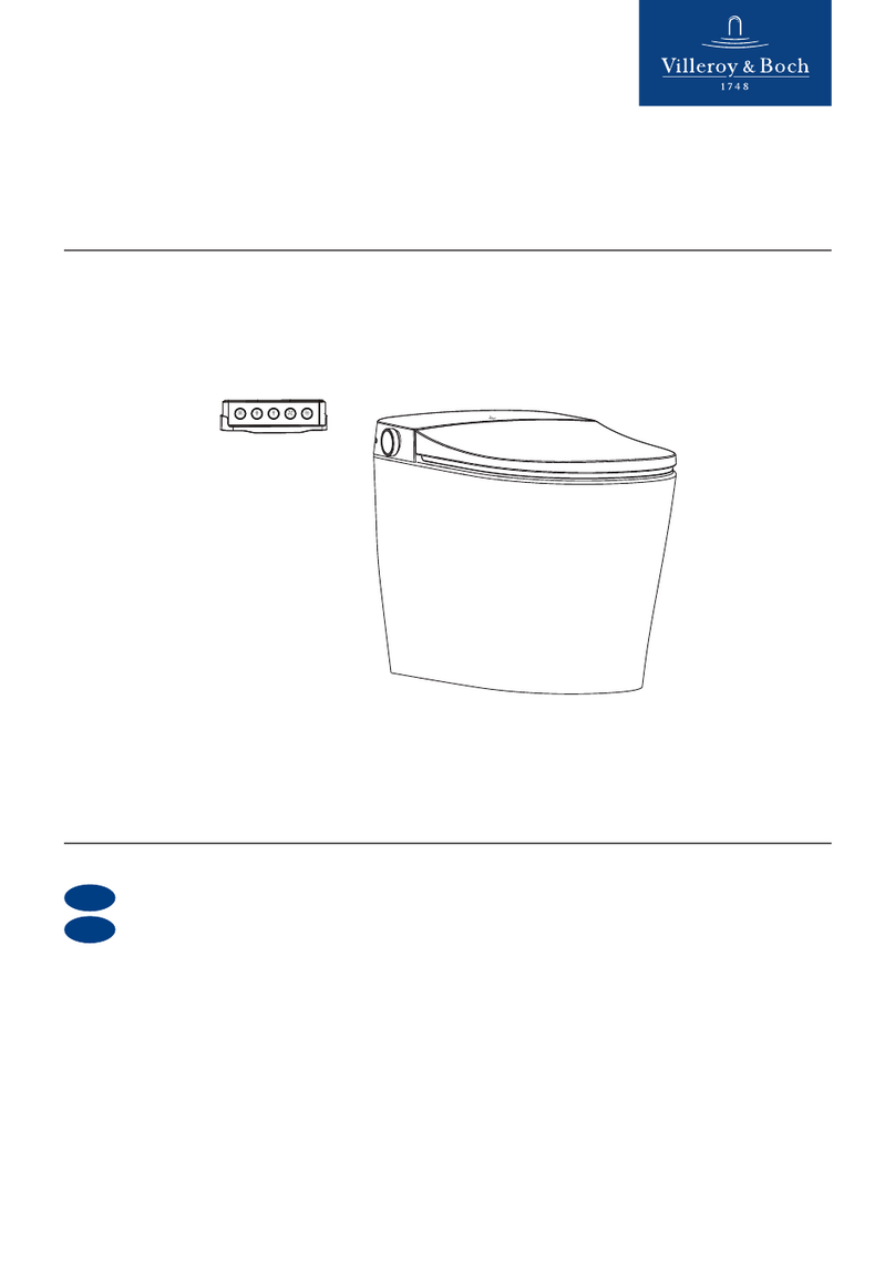 Villeroy & Boch ViClean-IA installation instructions Villeroy & Boch ViClean-IA installation instructions