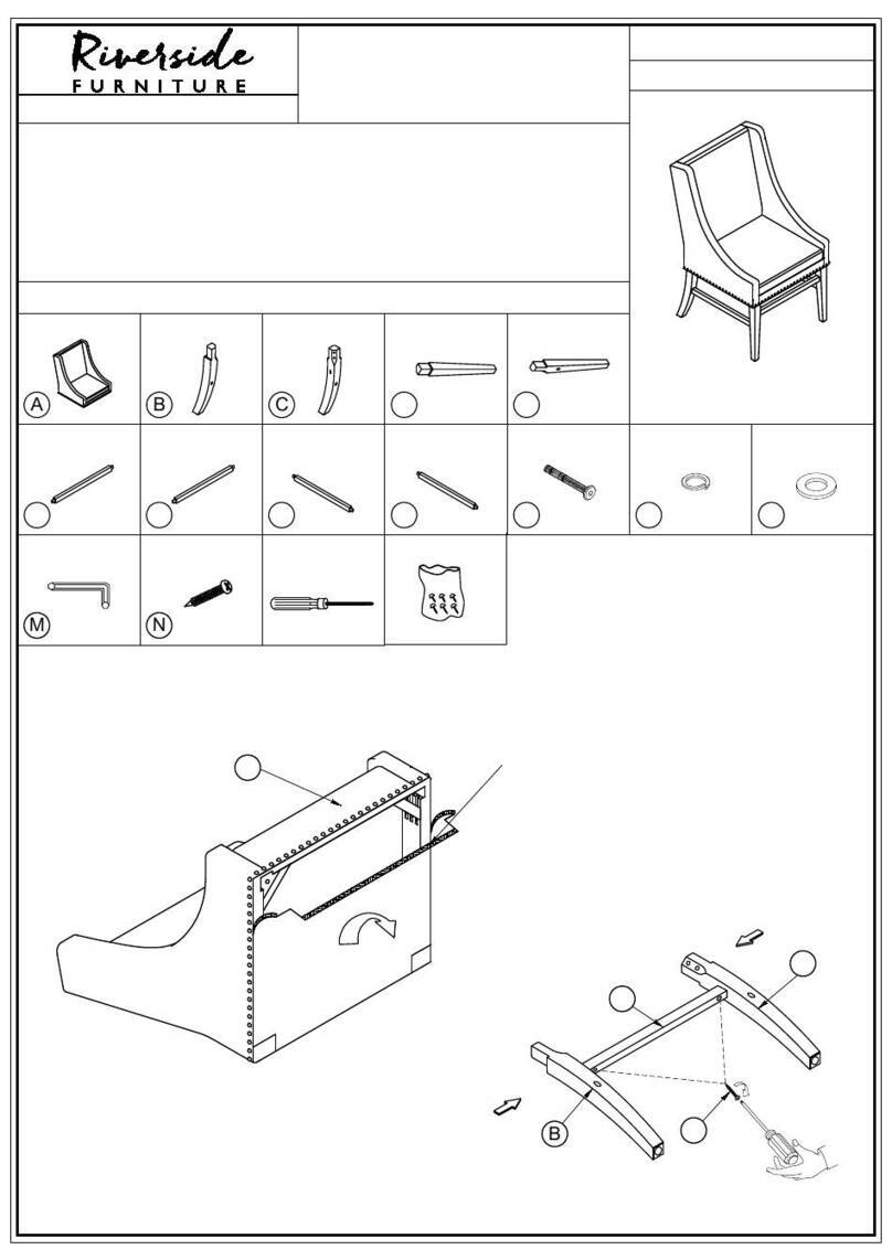 Riverside Furniture Host 92640 User manual