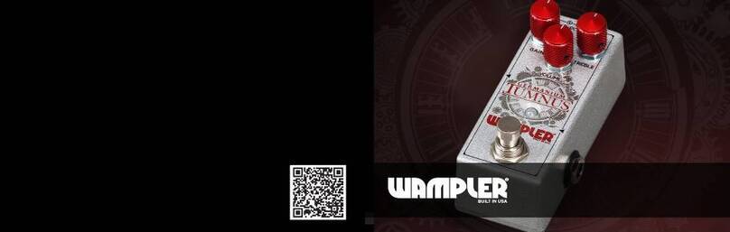 Wampler Germanium Tumnus User manual