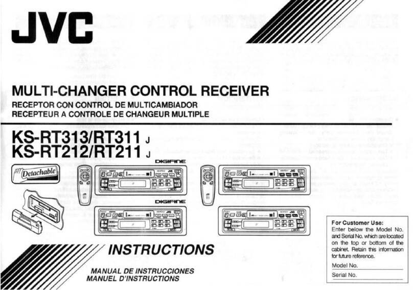 JVC KS-RT313 User manual