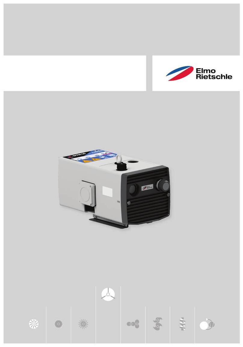 Elmo Rietschle V Series User manual